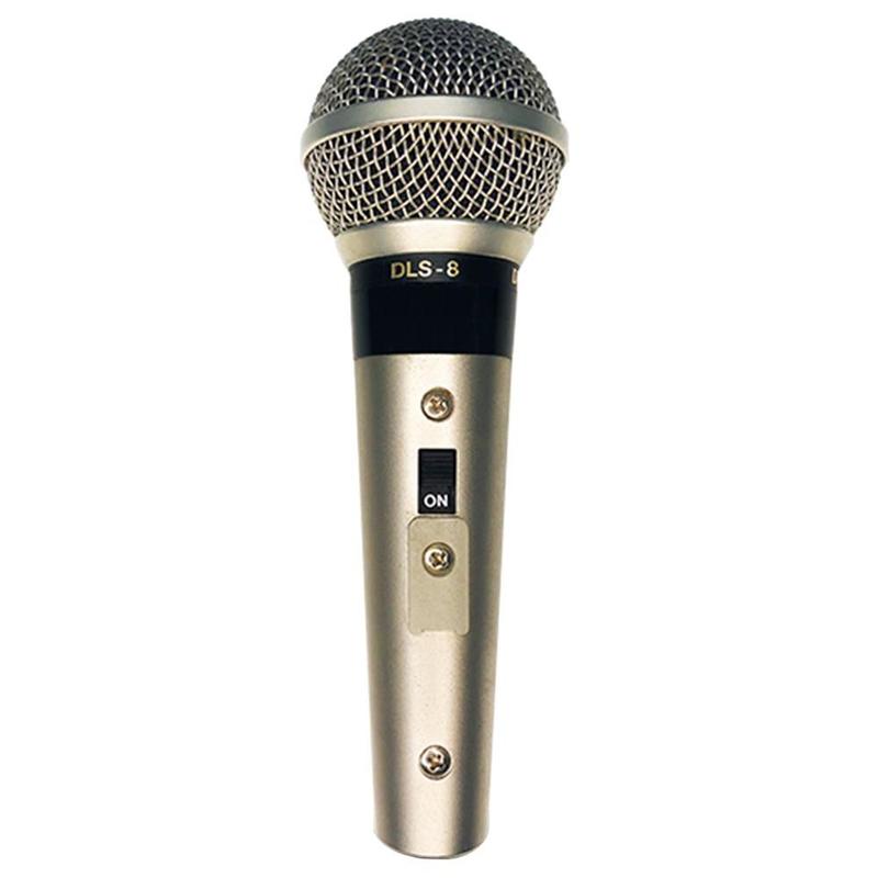 Microfone Dylan DLS8 Com Chave ON/OFF Unidirecional - Microfone
